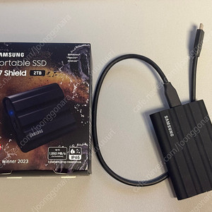 삼성 T7 Shield 2TB 외장 SSD
