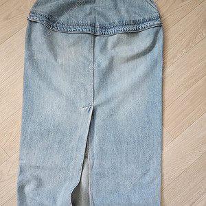 한섬 패밀리세일 타임 샘플 데님 스커트