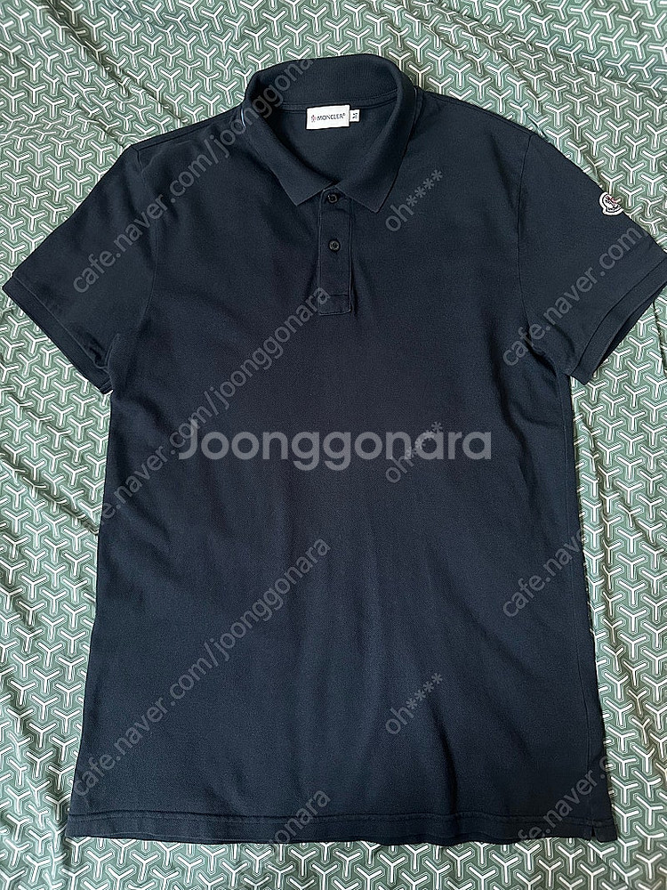 (정품) 몽클레어 남성 pk카라티 M사이즈 매장판 급처--0