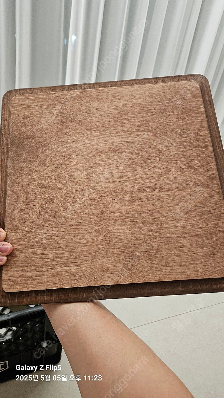 하이브로우 밀크박스(상판포함-티크) 이미지