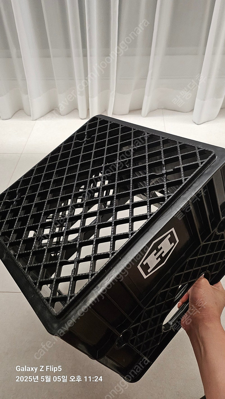 하이브로우 밀크박스(상판포함-티크) 이미지