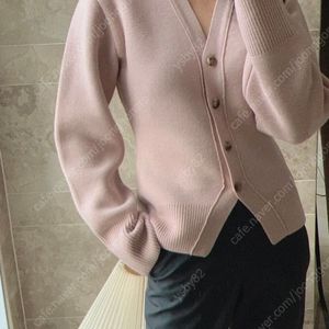 시에 sie 버킨 가디건 핑크