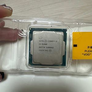 i3-9100F CPU