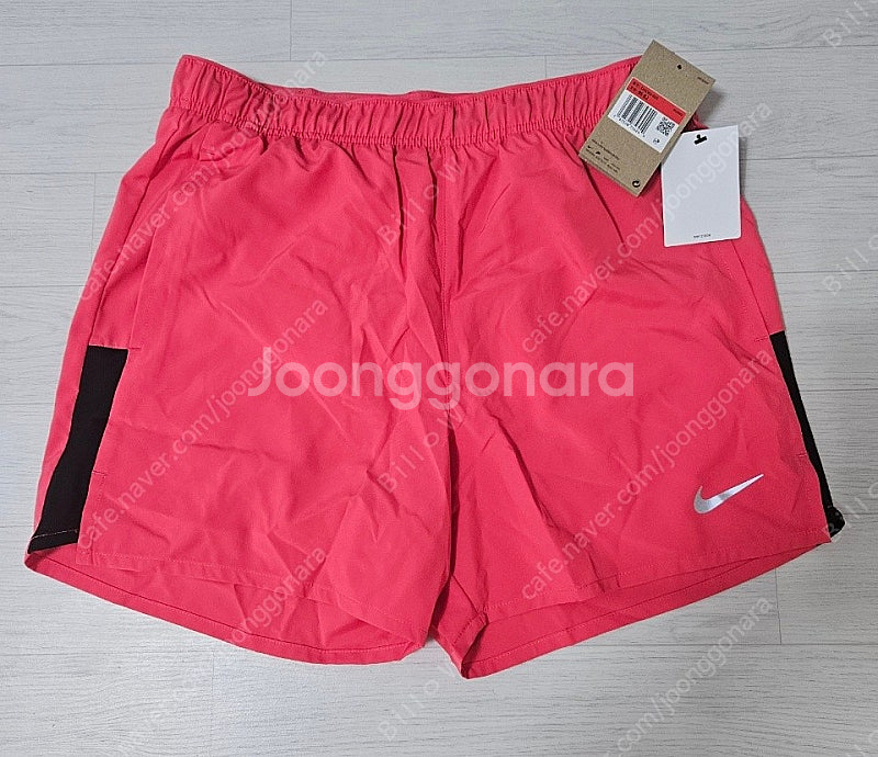 [L] 나이키 드라이핏 챌린저 5인치 러닝쇼츠 이너브리프 탭달린 새상품 L사이즈--0