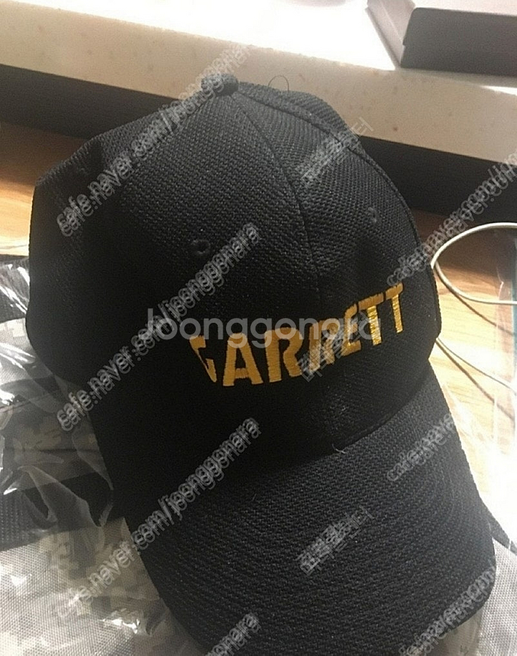 금속탐지기 가렛(Garrett) 탐지물 파우치 및 모자 팝니다.--1