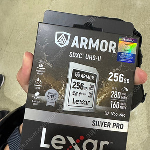 렉사 아머 실버 SD 256 v60 팝니다