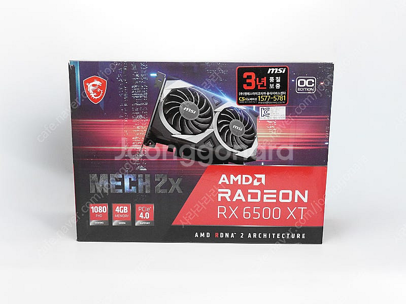 MSI AMD 라데온 RX6500XT--0