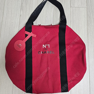정품) 샤넬 레드 보스턴백 스포츠백 원형 가방 (코스메틱)