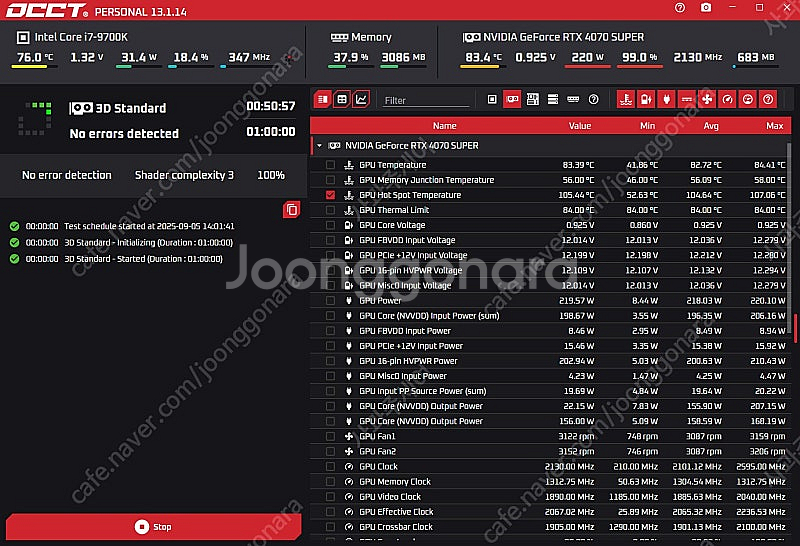 PNY 지포스 RTX 4070 SUPER VERTO O--5