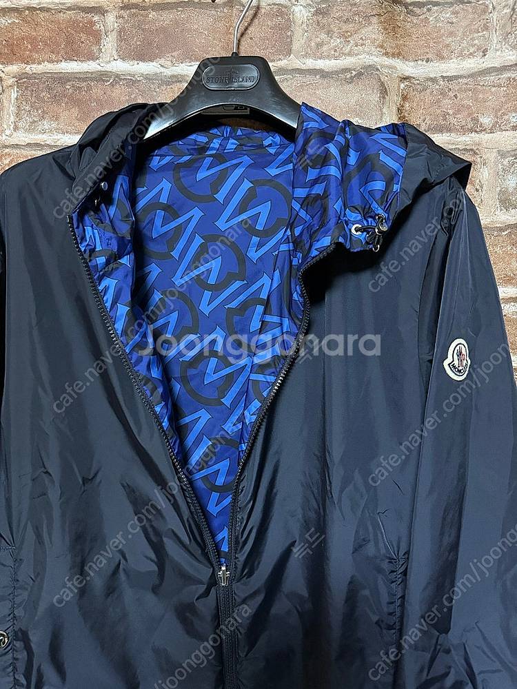 몽클레어 몽클레르 21SS cretes 크레테스 리버시블 바람막이 자켓 네이비 블루--1