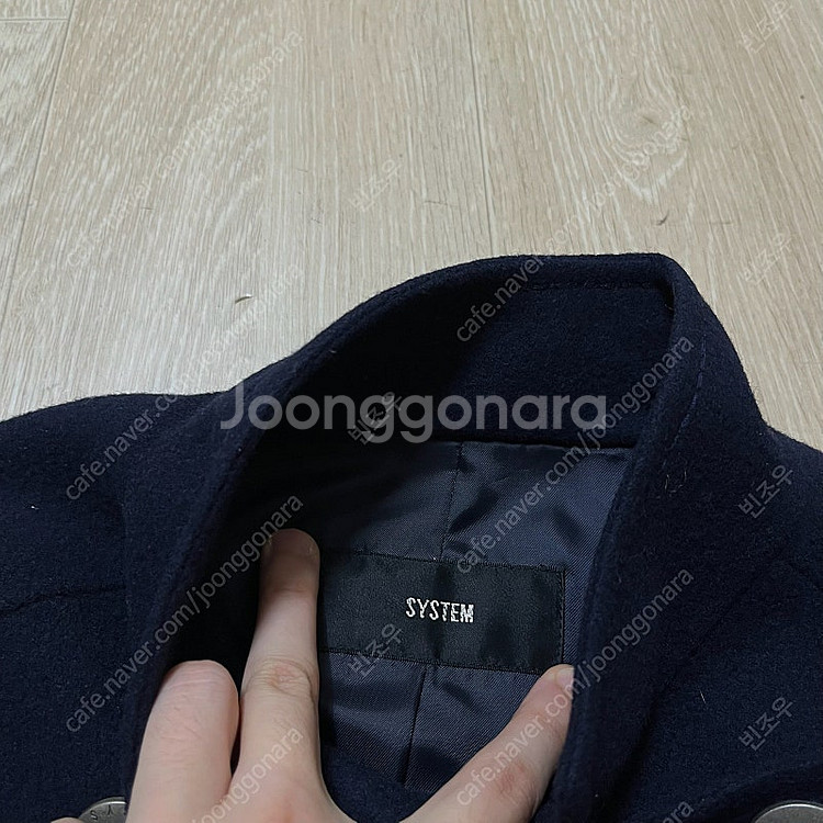 한섬 시스템 여성 핸드메이드 더플 숏코트 자켓 82-9...--4