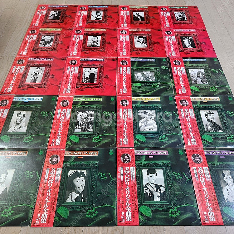 미소라히바리 오리지널 전곡집 세트반 20LP(1~20번...--1