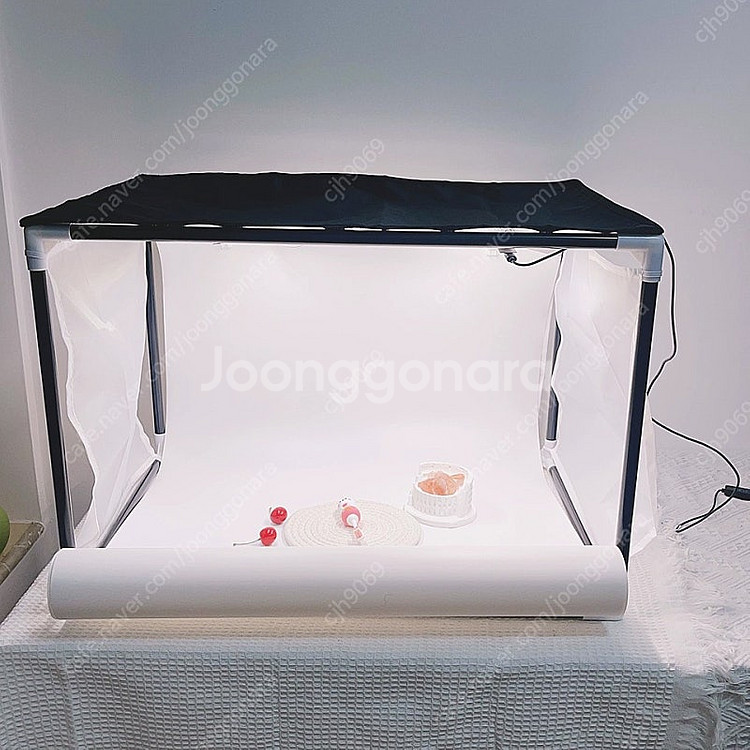 미니스튜디오 포토박스 3색 4등보드 100*100cm--1