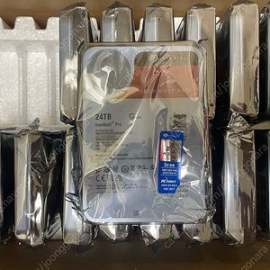 씨게이트 아이언울프 프로 ST24000NT002 / 24테라 24TB / 국내정품 미개봉 새상품 / 우체국택배 발송