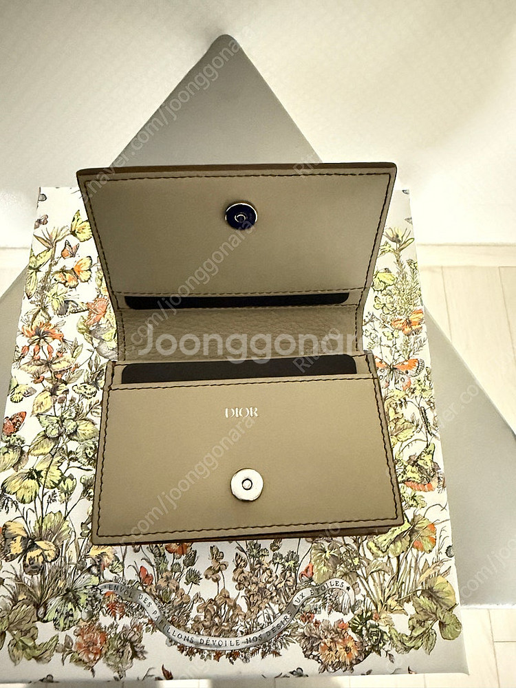 디올 명함 카드 지갑 새제품--2