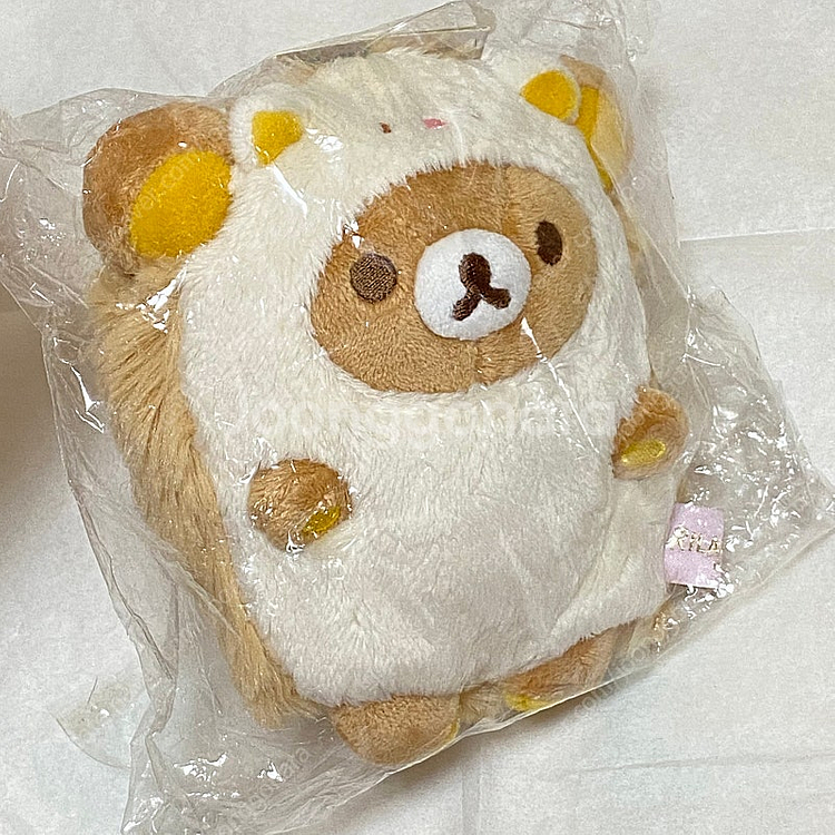 고슴도치 리락쿠마 인형 13cm 키링 키체인 (인형옷 ...--4