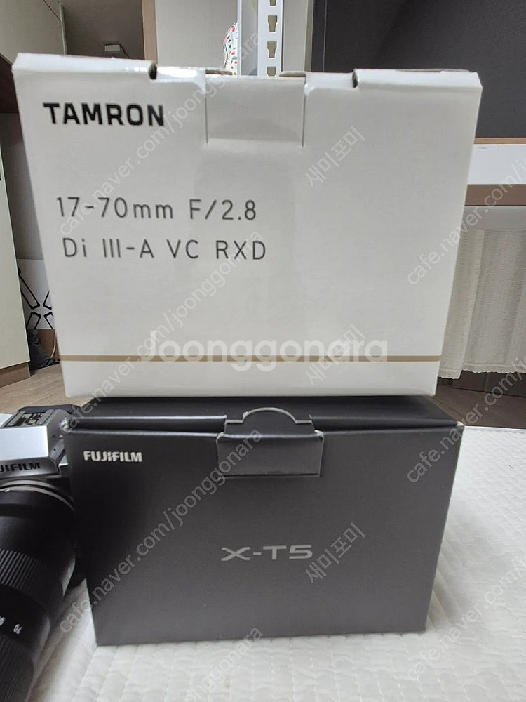 후지 T5(실버) + 탐론 1770 판매--2