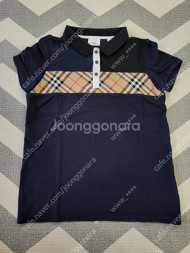 버버리 키즈 반팔 폴로티 14y--0