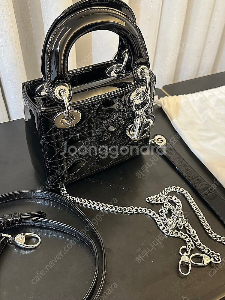 디올 레이디백 레이디디올 미니--1