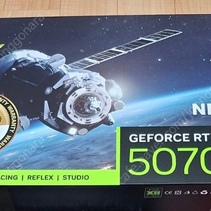 MANLI 지포스 RTX 5070 Nebula D7 12GB 미개봉 새제품