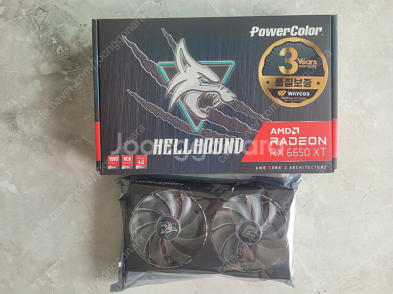 파워컬러 라데온 RX6650XT (8GB)--0