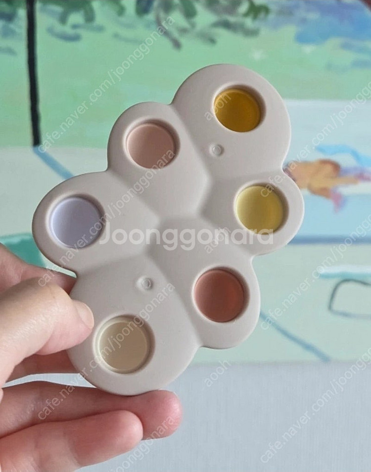 리우드 푸쉬팝 소근육발달 아기장난감 (노키모어 감성템)--1