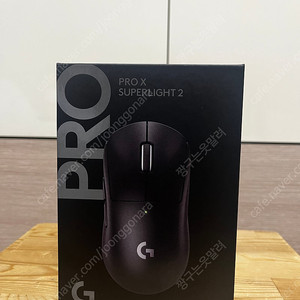 [미개봉] 로지텍 G PRO X 슈퍼라이트 2 마우스(지슈라2)