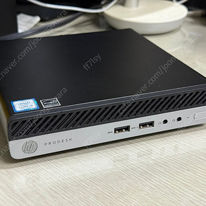 HP 미니PC Prodesk 400 G4 초소형 데스크탑 판매합니다. (i5-8세대)