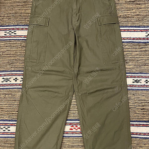 (1/30)rough side 러프사이드 사틴 밀리터리 카고팬츠 올리브