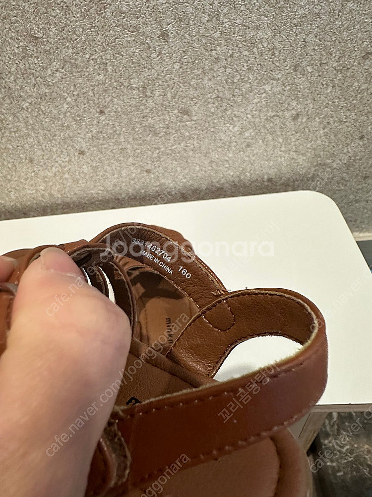 밍크뮤 샌들 160--1