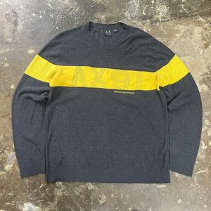 XL) 아르마니 익스체인지 니트