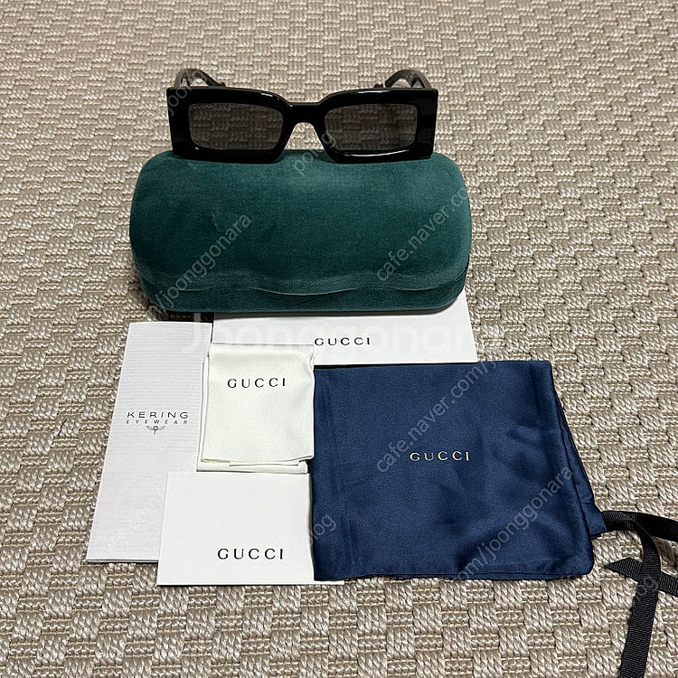 (OS) Gucci 구찌 랙탱귤러 스퀘어 GG템플 선글...--2