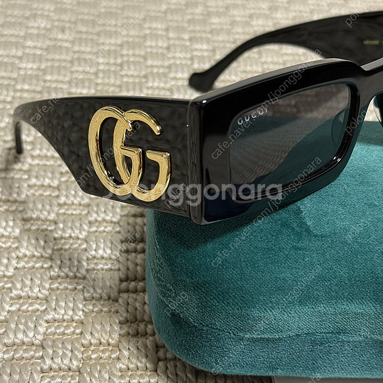 (OS) Gucci 구찌 랙탱귤러 스퀘어 GG템플 선글...--5