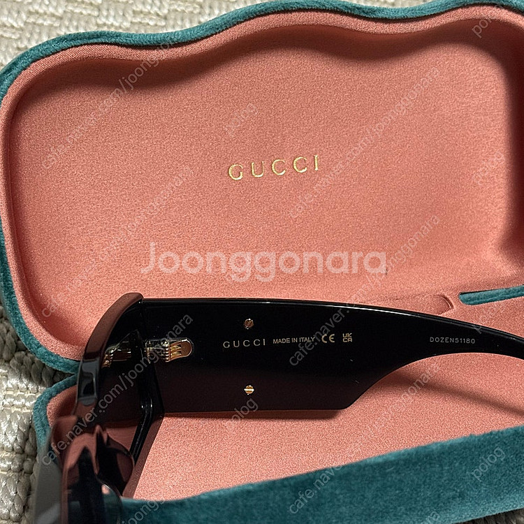 (OS) Gucci 구찌 랙탱귤러 스퀘어 GG템플 선글...--6