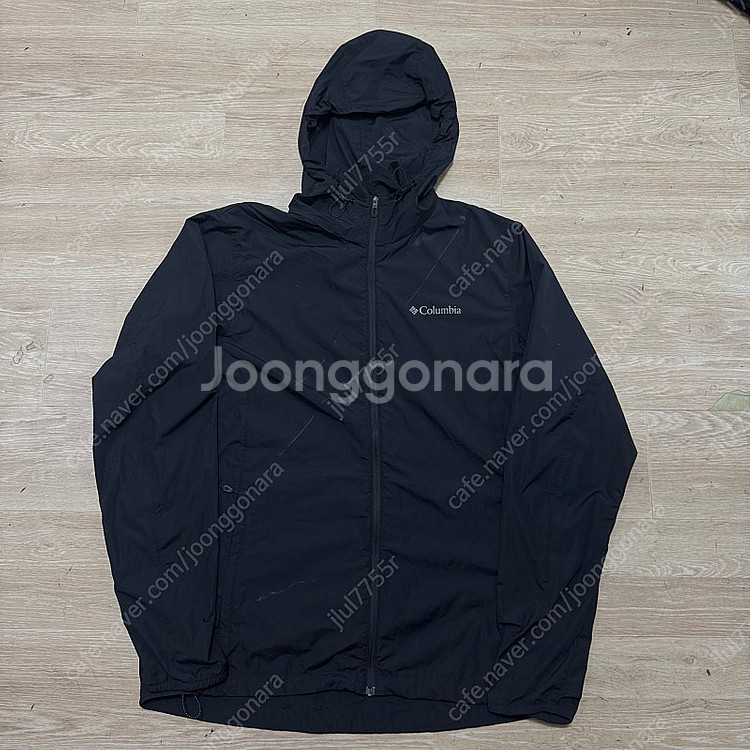 컬럼비아 기능성 바람막이 후드 자켓 L/100--0