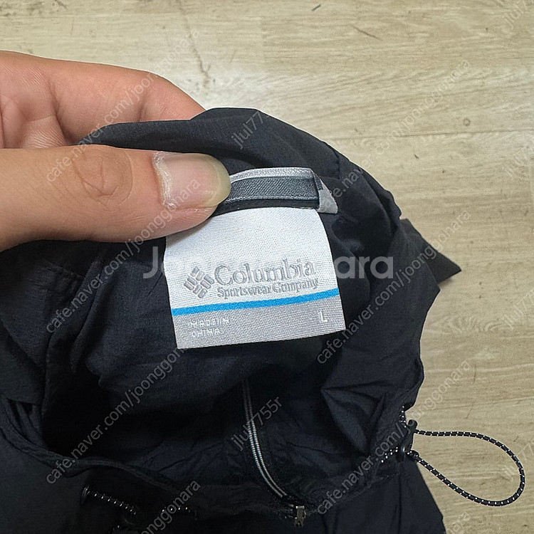 컬럼비아 기능성 바람막이 후드 자켓 L/100--4