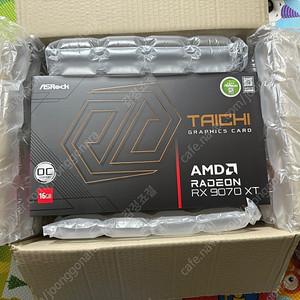 asrock 9070xt taichi 타이치 미개봉 판매