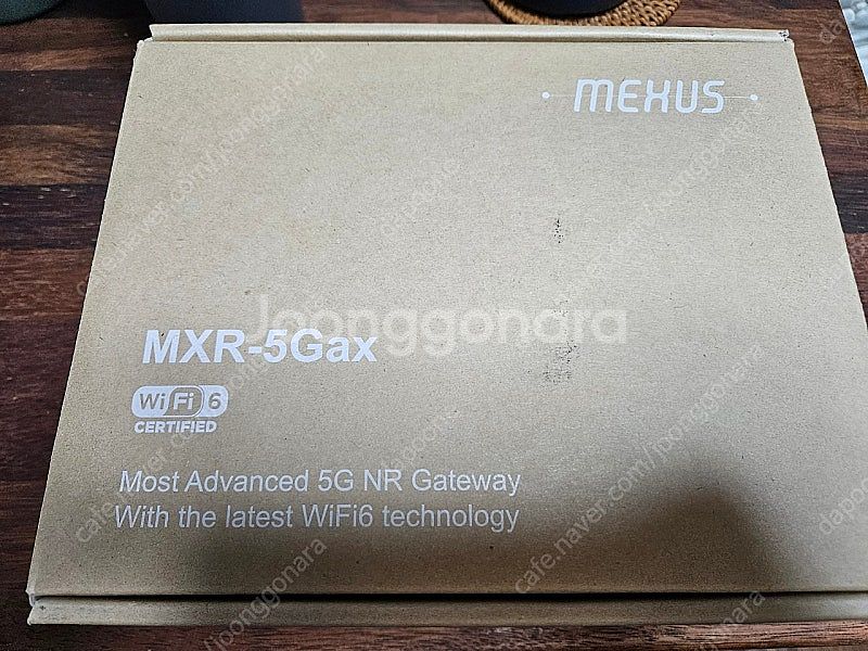 MEXUS MXR-5Gax 와이파이6 공유기--1