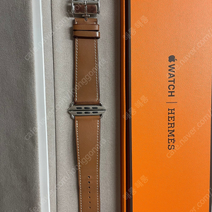 애플워치 에르메스 디버클 45mm 골드 누아르 두가지