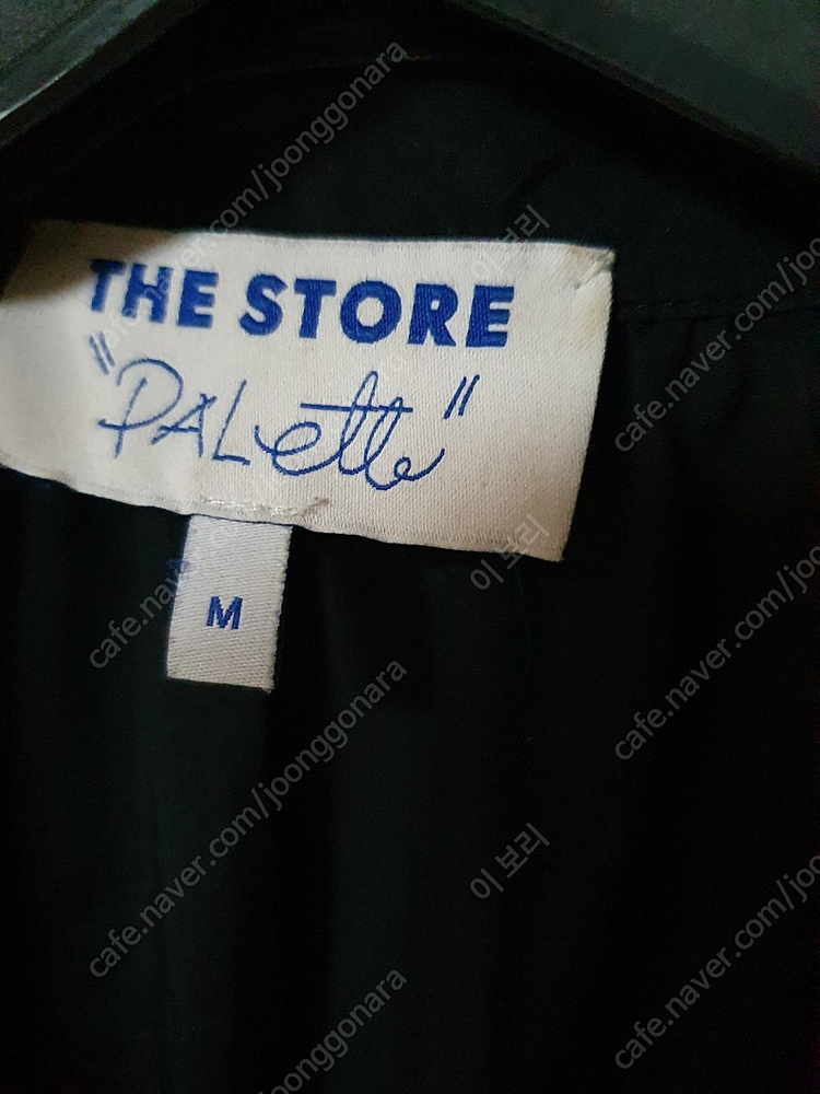 한섬 더스토어 THE STORE 더블 버튼 티어드 셔츠 원피스 이미지