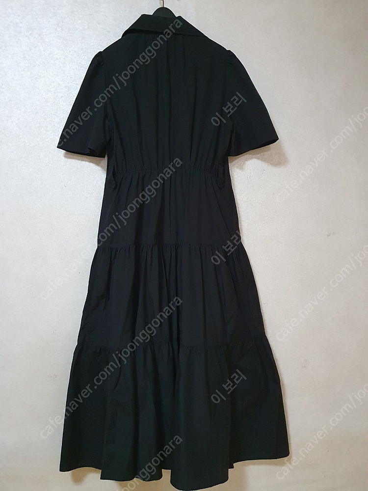 한섬 더스토어 THE STORE 더블 버튼 티어드 셔츠 원피스 이미지