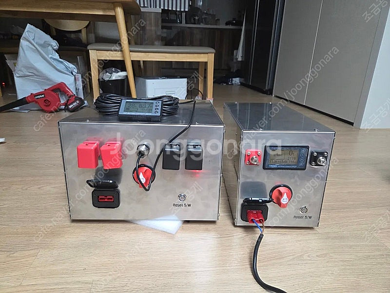 인산철대용량 파워뱅크 12v 24v 인산철배터리--6