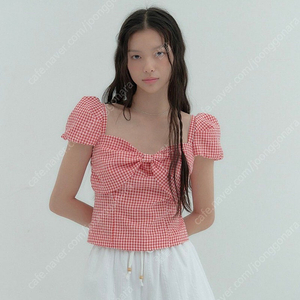 [새상품] 플로움 체크 탑 ( 산드로 마쥬 이자벨마랑 시에 자라 코스 비비안웨스트우드 가니 셀프포트레이트 자크뮈스 로저비비에 와이와이아이엠 메종마르지엘라