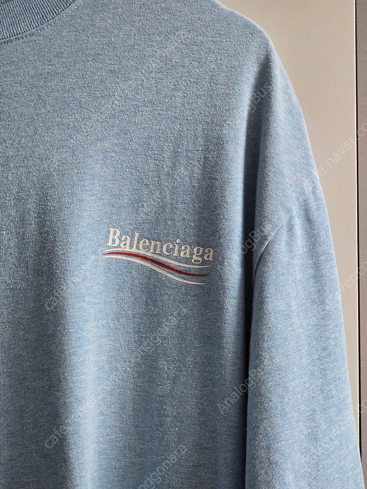 발렌시아가 반팔티셔츠 L사이즈--1