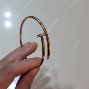 까르띠에 18k못팔찌