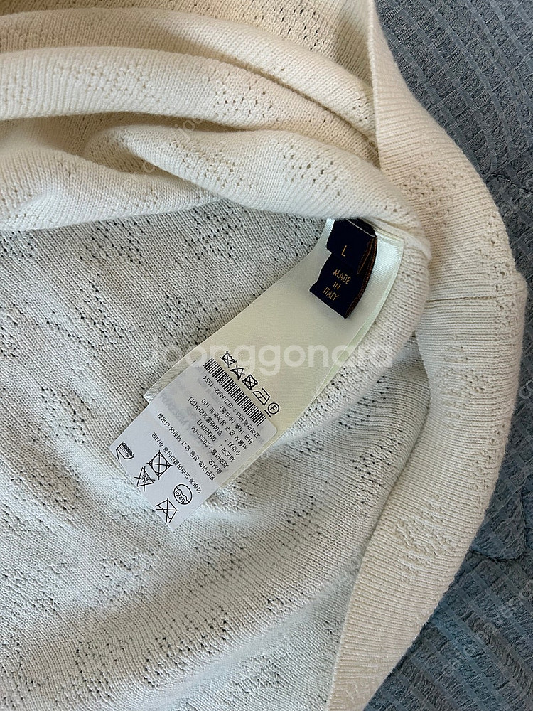 제로(구)모자이크/루이비통 모노그램 포인텔 셔츠/L--3