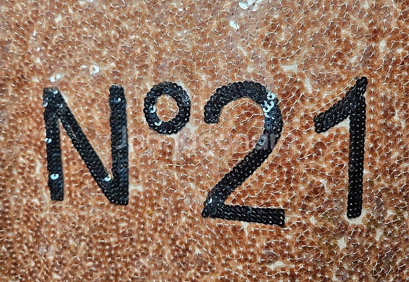 N21 누메로벤투노 여성 샤이니 스팽글 시퀸 반팔티 3...--3