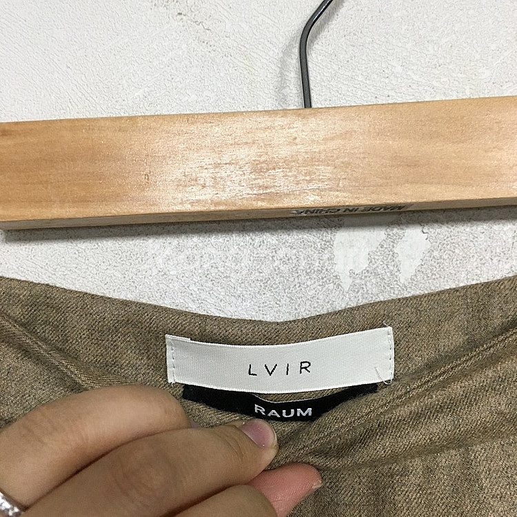 LVIR 르비에르 플리츠 울 스커트 28 / 랑방 마인...--2