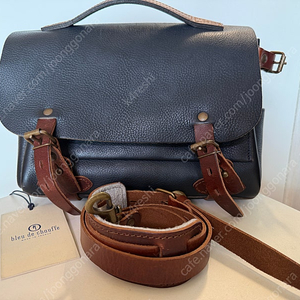 블루드쇼프(Bleu de chauffe) Postman Bag Eclair S 에클레어 S - Navy Blue