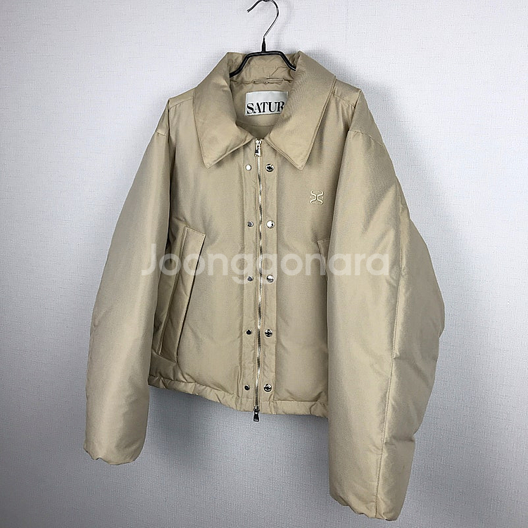 세터 SATUR 레체 덕다운 패딩 점퍼 남성L--1